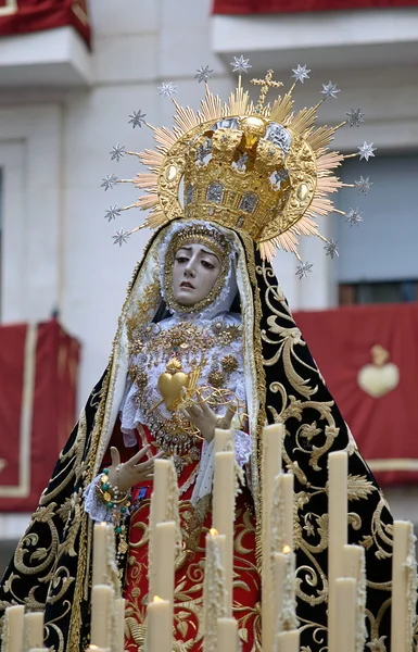 stock image Virgin of pains