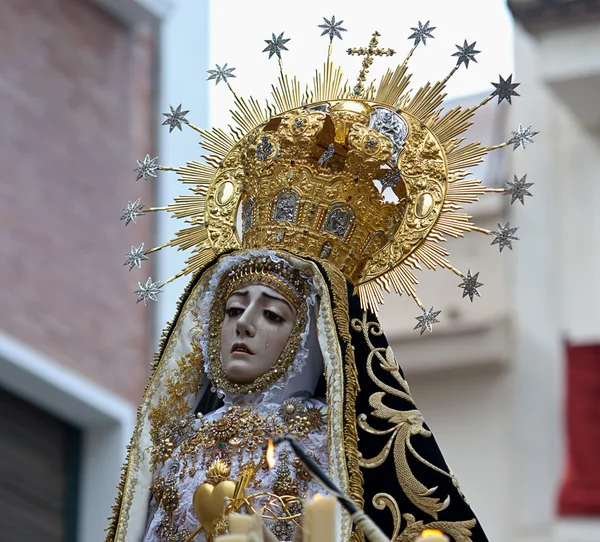 stock image Virgin of pains