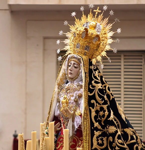 stock image Virgin of pains