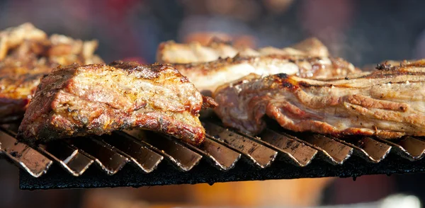 Roston sült hús Stock Kép