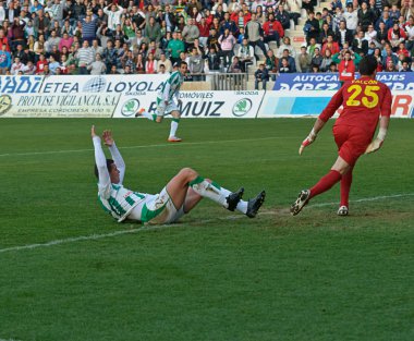 Airam Cabrera W(24) maç lig Cordoba vs Herkül sırasında eylem