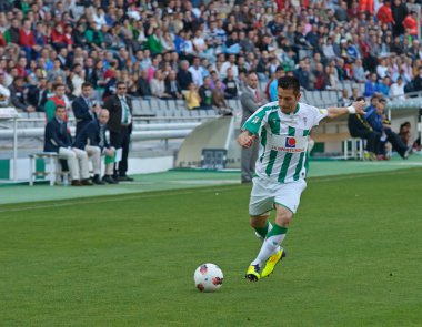 Eylem sırasında maç lig Cordoba vs Herkül Charles Dias (W 11)