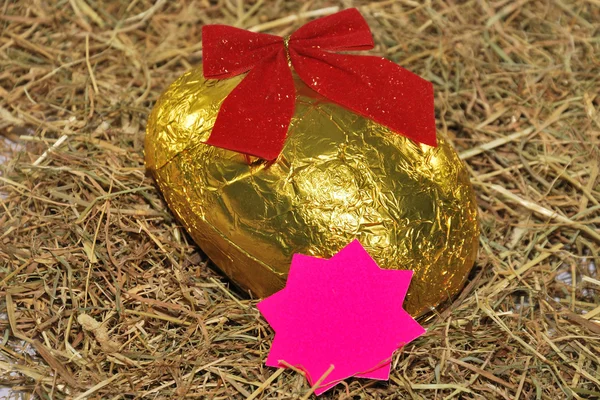 Yaylı Paskalya yumurtası — Stok fotoğraf