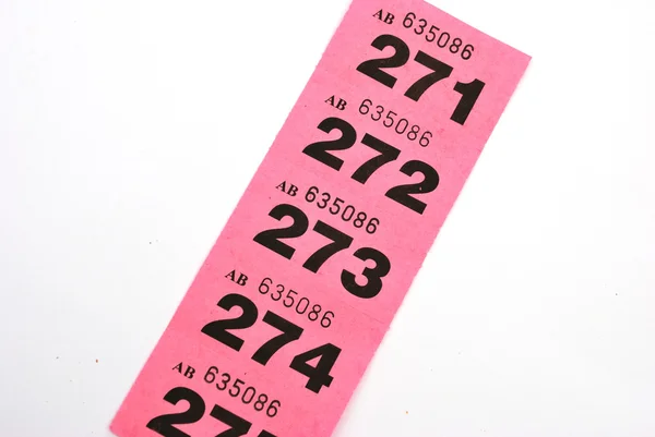 Raffle tickets — Stock Photo, Image