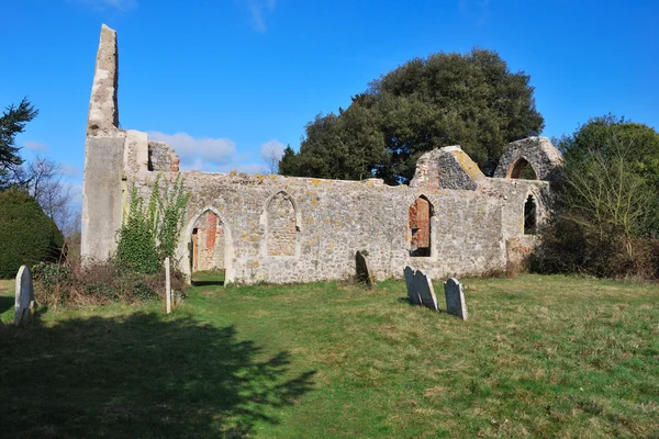 Parish church ruins — Stock Photo, Image