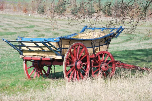 Heuwagen — Stockfoto