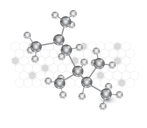 Molécula — Vector de stock