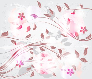 Springtime background clipart