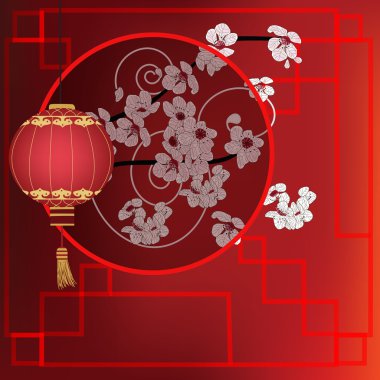 Oriental background clipart