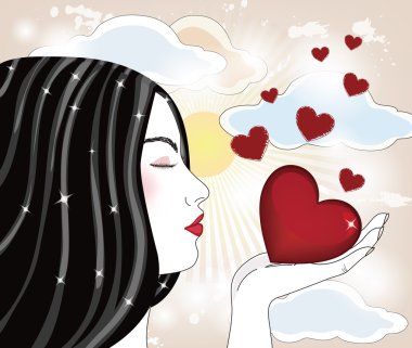 I give you my love clipart