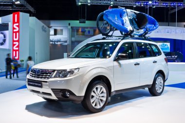 Subaru forester'ndeki Tayland uluslararası motor Expo