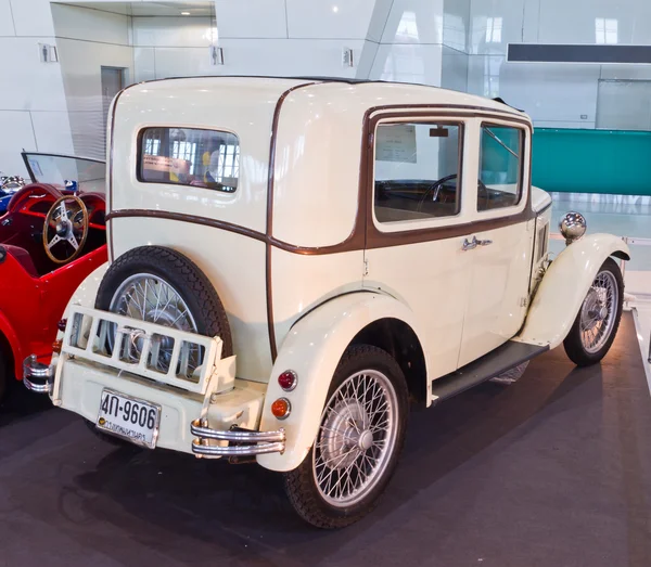 Vintage coche Austin Seven pantalla en tailandiay motor internacional —  Fotos de Stock