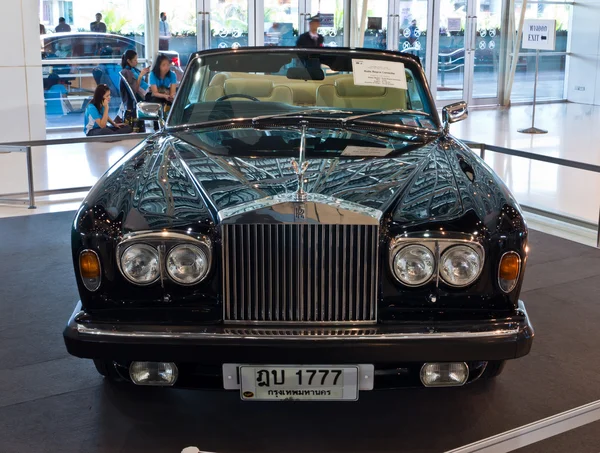 Exhibición clásica del coche Rolls Royce Corniche en Tailandia Internation — Foto de Stock