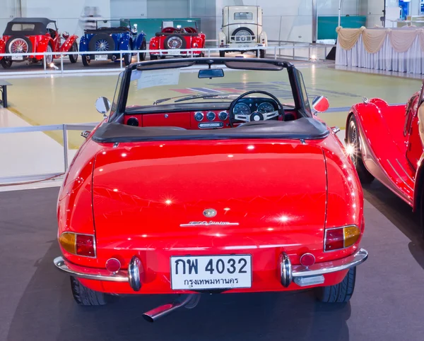 Classic car ALfa Romeo Spider Junior display at Thailand Interna — Stock Photo, Image