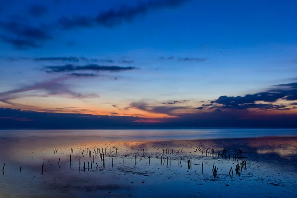 Beautiful sea in twilight — Stock Photo, Image
