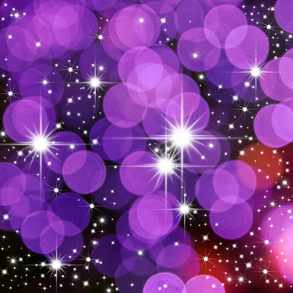 Estrela brilhante e luz redonda roxa para fundo web — Fotografia de Stock