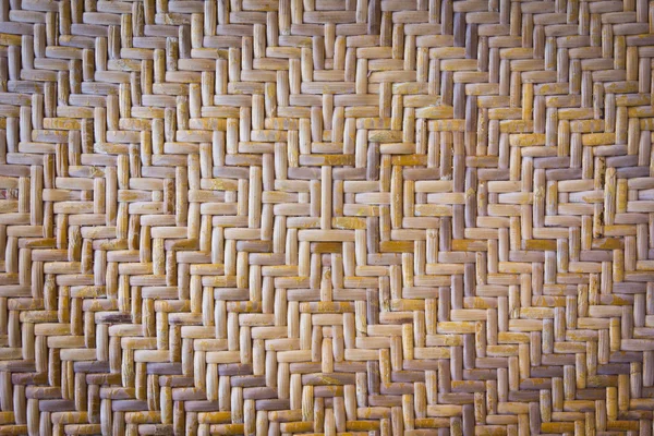 Textura de tecido de bambu para fundo — Fotografia de Stock
