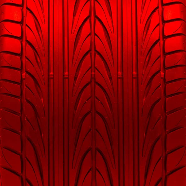 Textura de neumático rojo —  Fotos de Stock