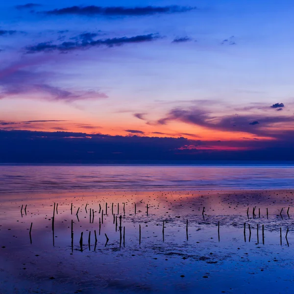 Beautiful sea in twilight — Stock Photo, Image