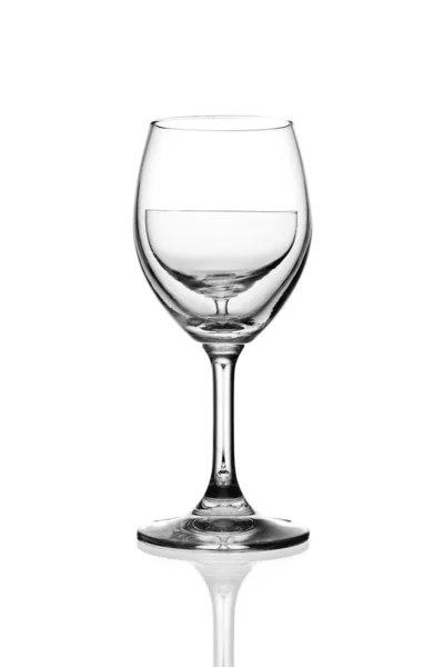 Bicchiere di vino isolato — Foto Stock