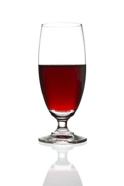 Weinglas isoliert — Stockfoto
