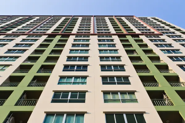 stock image Colorful high building