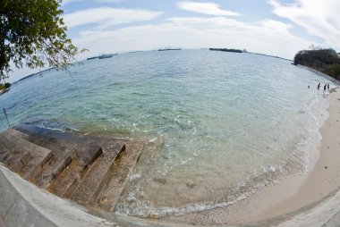 Çimento merdiven Beach