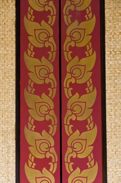 Thai style painting on cupboard — Stock Photo, Image