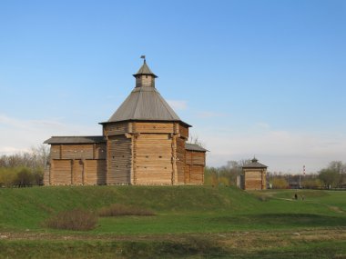 Rusya, Moskova. Manor kolomenskoe. mokhovaya Kulesi sumy hapishane. anıt mimari.