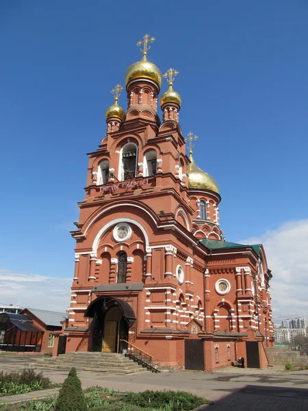 Rusia, Moscú. Antiguo monasterio de Alejo. Iglesia de Todos los Santos . —  Fotos de Stock