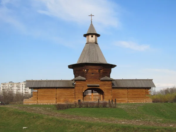 Russia, Moscow. Manor Kolomenskoe. The tower Nicholas Korelsky monastery — Stock Photo, Image