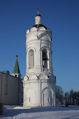 Rusya, Moskova. St. george çan kulesine manor kolomenskoe.