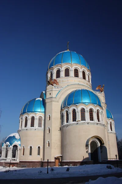 Rusia, Moscú. Templo de la Santísima Trinidad podvorya patriarcal —  Fotos de Stock