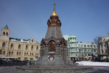 Moskova. Plevne kahramanları Anıtı