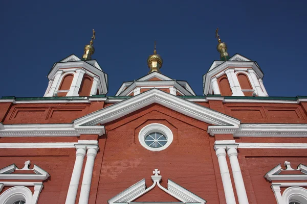 Россия. Фрагмент собора Святого Креста в Коломенском Кремле . — стоковое фото
