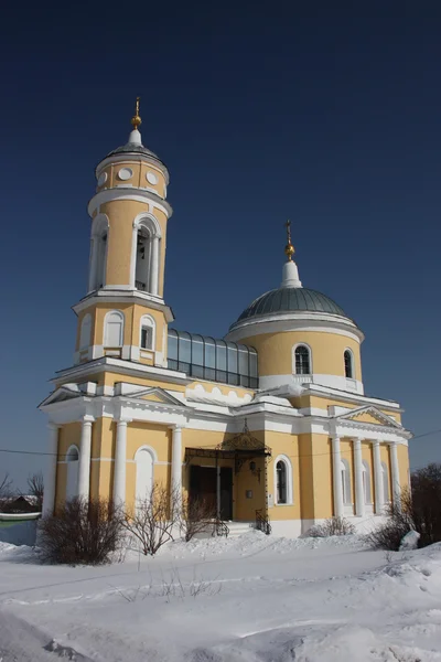 Russland. Kirche des heiligen Kreuzes in Kolomna kremlin. — Stockfoto