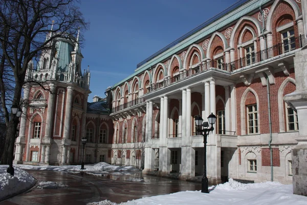 Moscovo. Museu - reserva "Tsaritsyno". Grande palácio . — Fotografia de Stock