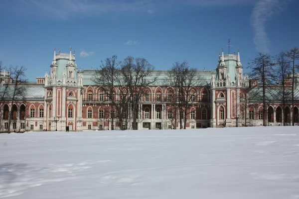 Moskova. Müze - rezerv? Tsaritsyno?. Büyük Saray parçası