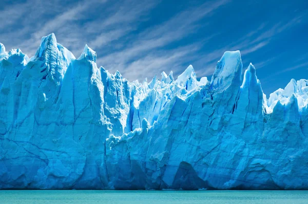 Perito moreno glaciär, Patagonien, argentina. — Stockfoto