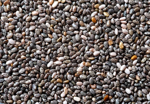 Chia seeds background. — Stock Photo, Image