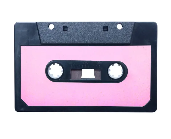 Vintage audiocassetta isolato . — Foto Stock