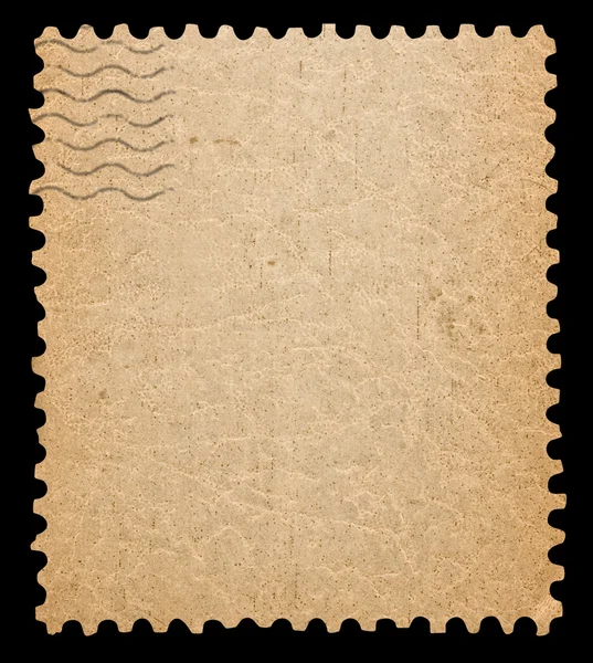 Prázdná poštovní známka. — Stock fotografie