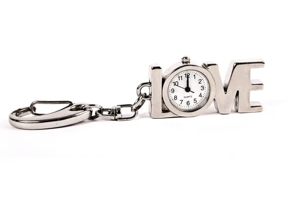 stock image Close-up of love pocket watch