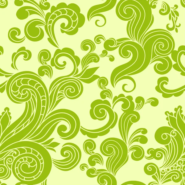 Motif floral abstrait vecteur sans couture — Image vectorielle
