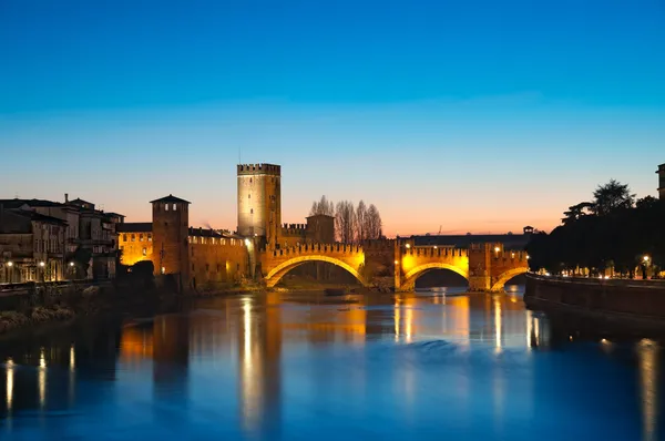 Castelvecchio, Verona - Italia — Foto de Stock