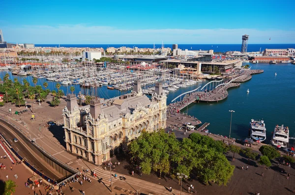 Port de barcelona, Spanien — Stockfoto