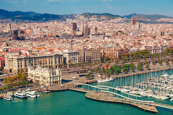 Porto de Barcelona - Espanha Imagens De Bancos De Imagens
