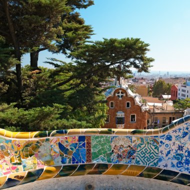 Park Guell, Barcelona - Spain clipart