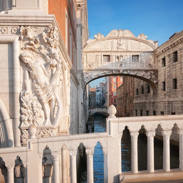 Bridge of Sighs in Venice — Stock Photo, Image