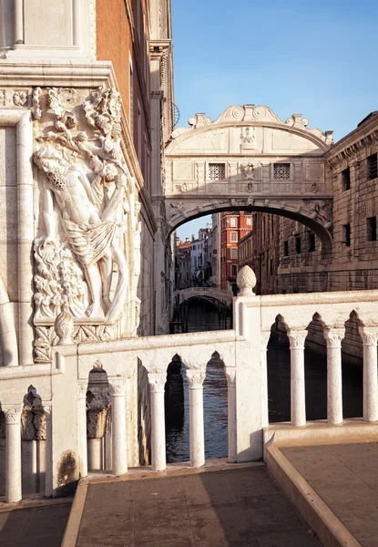 Мост Вздохов в Венеции - Италия — стоковое фото